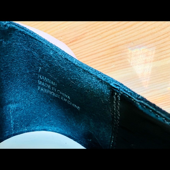 Expression suede flat shoes pointed toe - Picture 3 of 3